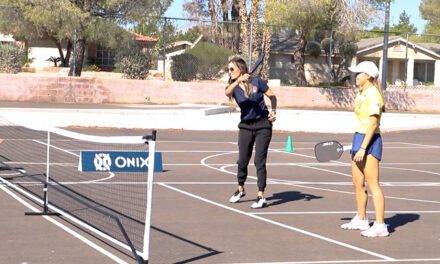 Students at R. Guild Gray ES Learn Pickleball